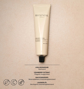 Slow-Aging-Maske | mit Cranberry, Hyaluronsäure und Lavendel