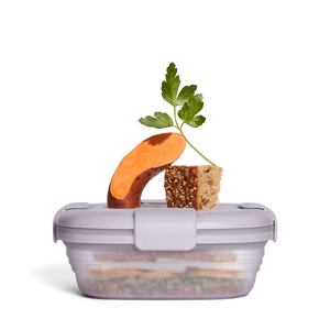 Durchsichtige Box – Zusammengeklappte Verpackung 700 ml