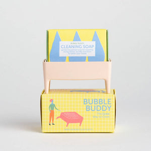 Bubble Buddy mit Seife - 2in1 Seifenschale & Seifenreibe
