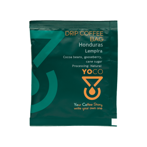 Honduras Lempira drip-bags / Cocoa beans, gooseberries, cane sugar