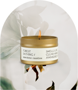 Forest Bathing Candle / Green Tea & Lemongrass